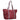 Lacoste Izzie - Shopper mit Color - Block - Tragegriff 35 cm (cranberry) - Markenkoffer