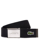 Lacoste L.12.12 Concept - Gürtel 4 cm (black, 90 cm) - Markenkoffer