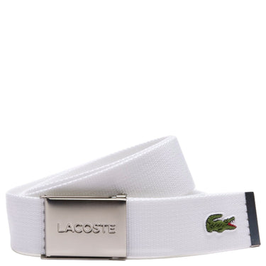 Lacoste L.12.12 Concept - Gürtel 4 cm (white, 130 cm) - Markenkoffer