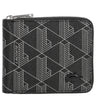 Lacoste The Blend - Geldbörse 3cc 11 cm RFID (monogram noir gris) - Markenkoffer