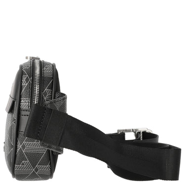 Lacoste The Blend - Gürteltasche 23 cm (monogram noir gris) - Markenkoffer