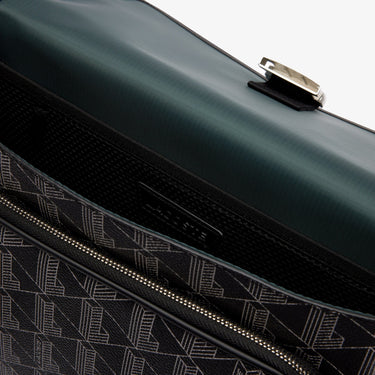 Lacoste The Blend Messenger - Umhängetasche L 29 cm (monogram noir gris) - Markenkoffer