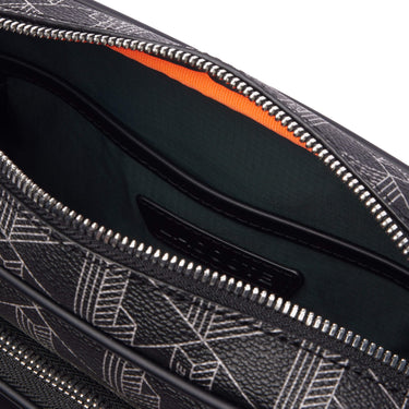 Lacoste The Blend Reporter - Umhängetasche 24 cm (monogram noir gris) - Markenkoffer