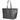 Lacoste Zely - Shopper XL 40 cm (monogram noir beige) - Markenkoffer