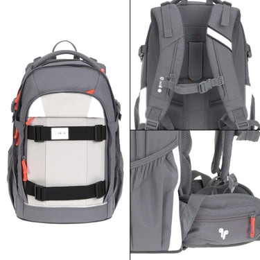 Lässig Bold Origin - Schulrucksack 46.5 cm (Anthracite/Grey) - Markenkoffer
