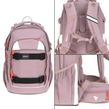 Lässig Bold Origin - Schulrucksack 46.5 cm (Mauve) - Markenkoffer