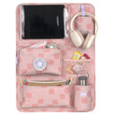 Lässig Car Wrap - to - Go Pattern Party - Auto Organizer Kinder (rose) - Markenkoffer