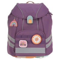 Lässig School Set Flexy Unique - Schulranzen Set 7tlg. (Purple) - Markenkoffer