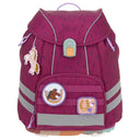 Lässig School Set Flexy Unique - Schulranzen Set 7tlg. (Speckles Berry) - Markenkoffer