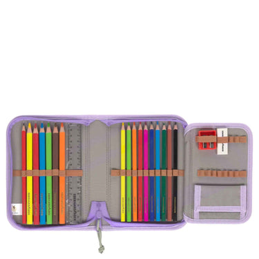 Lässig School Set Flexy Unique - Schulranzen Set 7tlg. (Violet/Lavender) - Markenkoffer