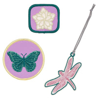 Lässig Zubehör School Patches Set - Anhänger/Patches (Dragonfly) - Markenkoffer