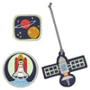 Lässig Zubehör School Patches Set - Anhänger/Patches (Space)