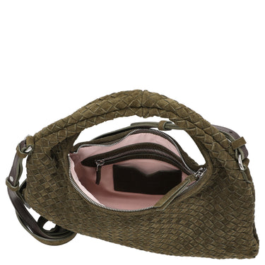 Les Visionnaires Sadie Weave Cozy - Henkeltasche (deep jungle) - Markenkoffer