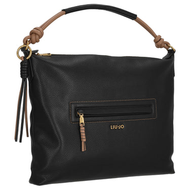 Liu Jo Sanura Hobo - Schultertasche M 38 cm (black) - Markenkoffer