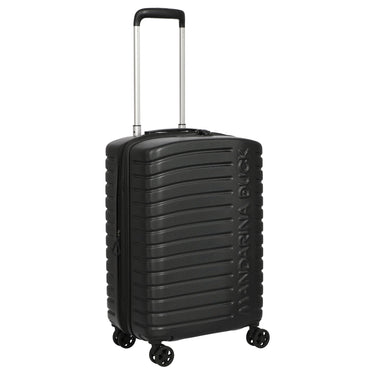 Mandarina Duck Flyduck - 4 - Rollen - Kabinentrolley 55 cm erw. (black) - Markenkoffer