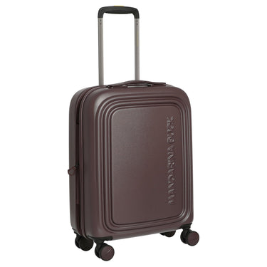 Mandarina Duck Logoduck+ - 4 - Rollen - Kabinentrolley 52 cm erw. (choco ice) - Markenkoffer