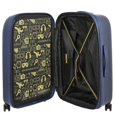 Mandarina Duck Logoduck+ - 4 - Rollen - Trolley 70 cm M erw. (deep blue) - Markenkoffer