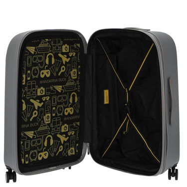 Mandarina Duck Logoduck+ - 4 - Rollen - Trolley 70 cm M erw. (silver) - Markenkoffer