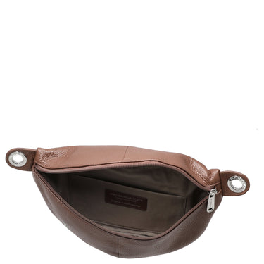 Mandarina Duck Mellow Leather Bum Bag - Gürteltasche 30 cm (milk chocolate) - Markenkoffer