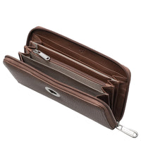 Mandarina Duck Mellow Leather - Geldbörse 12cc 19 cm (milk chocolate) - Markenkoffer