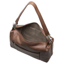 Mandarina Duck Mellow Leather Hobo - Schultertasche 30 cm (milk chocolate) - Ansicht 6