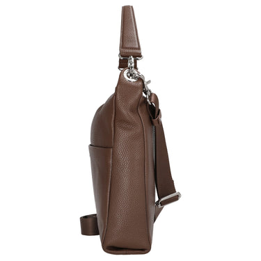 Mandarina Duck Mellow Leather Hobo - Schultertasche 33 cm (milk chocolate) - Ansicht 3
