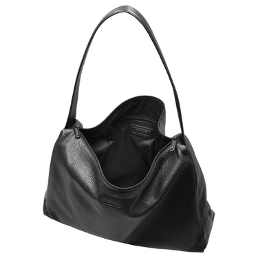 Mandarina Duck Mellow Leather Hobo - Schultertasche 42 cm (nero) - Markenkoffer