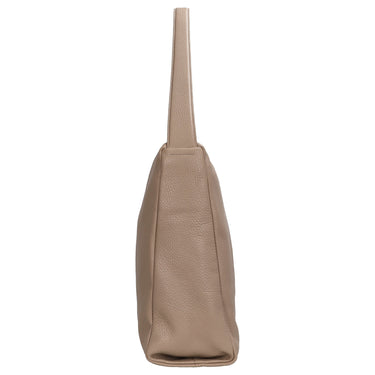 Mandarina Duck Mellow Leather Hobo - Schultertasche 42 cm (warm taupe) - Ansicht 3