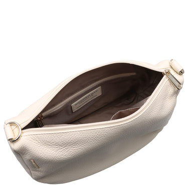 Mandarina Duck Mellow Leather Hobo - Umhängetasche 28.5 cm (almond) - Markenkoffer