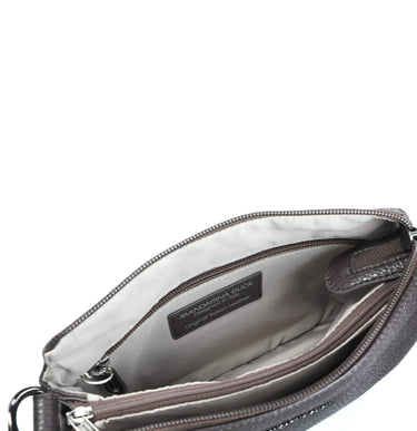 Mandarina Duck Mellow Leather Pochette - Abendtasche 23 cm (mole) - Markenkoffer
