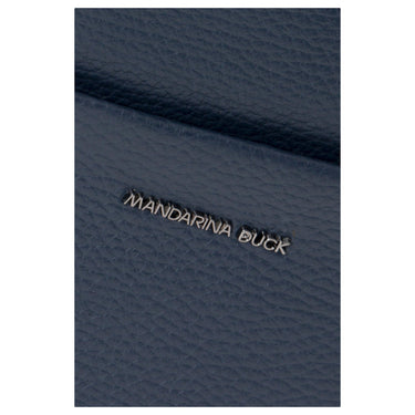 Mandarina Duck Mellow Leather - Rucksack 13" 36 cm Leder (dress blue) - Markenkoffer