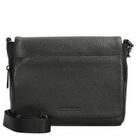 Mandarina Duck Mellow Leather - Umhängetasche 22 cm (nero)