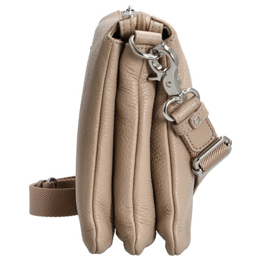 Mandarina Duck Mellow Leather - Umhängetasche 28 cm (warm taupe) - Markenkoffer