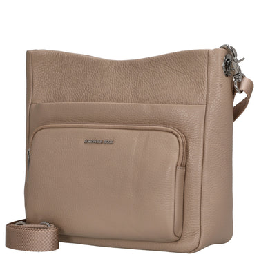 Mandarina Duck Mellow Leather - Umhängetasche M 30 cm (warm taupe) - Markenkoffer