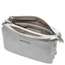 Mandarina Duck Mellow Metal Pochette - Abendtasche 23 cm (silver) - Markenkoffer