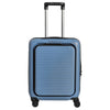 Mandarina Duck Tank Case - 4-Wheel Trolley with Front Pocket 55 cm (Color: china blue)