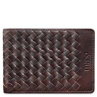 Mano Don Luca - Geldbörse 13 cm (dunkelbraun) - Markenkoffer