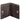 Mano Don Luca - Kreditkartenetui 4cc 11 cm (dunkelbraun) - Markenkoffer