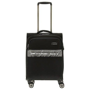 March 15 Mosaic - 4 - Rollen - Kabinentrolley (Recycled) 55 cm S (black) - Markenkoffer