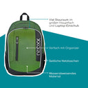 Neoxx FLOW - Schulrucksack 42.5 cm (All about Neon) - Markenkoffer