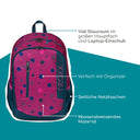 Neoxx FLOW - Schulrucksack 42.5 cm (Bubble me around) - Markenkoffer