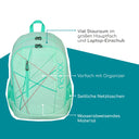 Neoxx FLOW - Schulrucksack 42.5 cm (Mint to be) - Markenkoffer