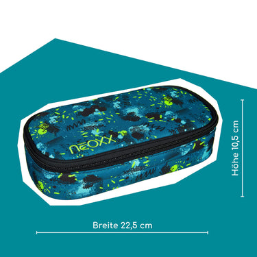 Neoxx JUMP - Schlampermäppchen 22.5 cm (Petrol extreme) - Markenkoffer