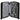 NINETYGO Elbe - 4 - Rollen - Kabinentrolley S 55 cm (schwarz) - Markenkoffer