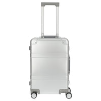 NINETYGO Metal - 4 - Rollen - Kabinentrolley S 55 cm (silber) - Markenkoffer