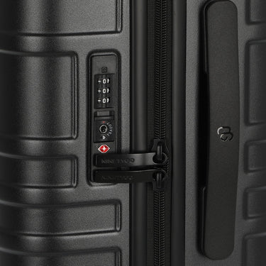 NINETYGO Modern - 4 - Rollen - Kabinentrolley S 55 cm (schwarz) - Markenkoffer