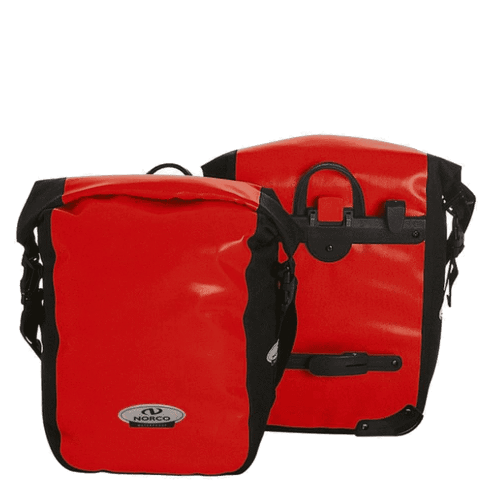 fahrradtaschen norco Norco Columbia 30 Hinterradtasche red/black – Markenkoffer