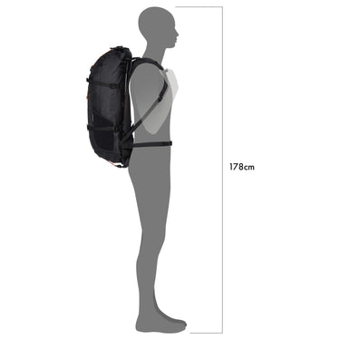 Ortlieb Atrack Bike 25 - Rucksack (Bikepacking) 56 cm (black matt) - Markenkoffer