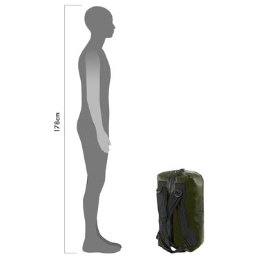 Ortlieb Duffle 40 - Reisetasche/ Rucksack 53 cm (yellow black) - Markenkoffer