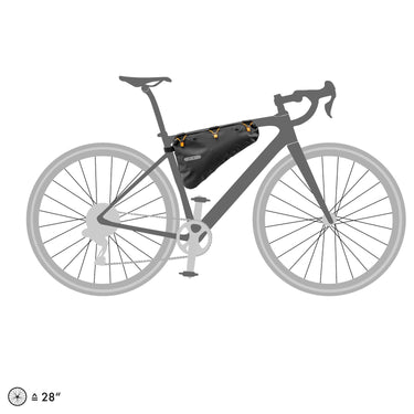 Ortlieb Frame - Pack RC 4 - Rahmentasche (Bikepacking) 40 cm (black matt) - Markenkoffer